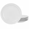 Martha Stewart Gibson Everyday 6 Piece 9 Inch Fine Ceramic Round Plate Set In White -Martha Stewart Shop unnamed file 1003