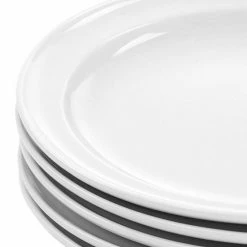 Martha Stewart Gibson Everyday 6 Piece 9 Inch Fine Ceramic Round Plate Set In White -Martha Stewart Shop unnamed file 1005