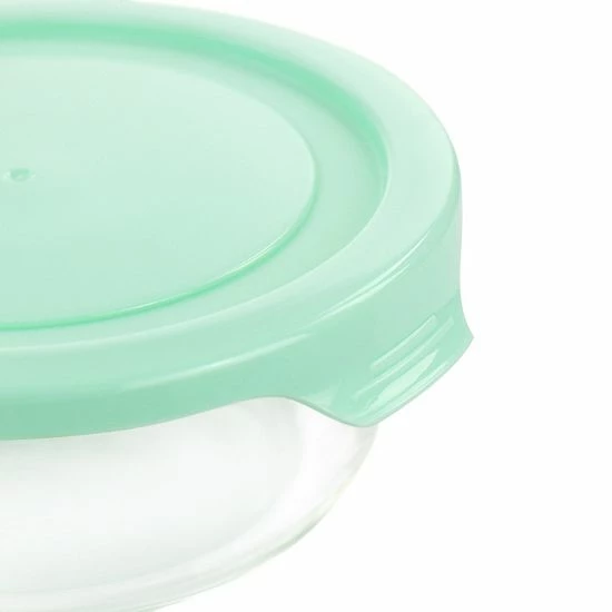 Martha Stewart 6 Piece Assorted Glass Storage Container And Lid Set In Mint 5 Martha Stewart 6 Piece Assorted Glass Storage Container And Lid Set In Mint - Image 3