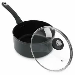 Martha Stewart Everyday 1.6 Quart Aluminum Saucepan With Lid In Sharkey Grey -Martha Stewart Shop unnamed file 1025