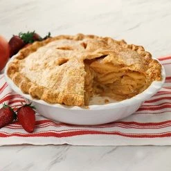 Martha Stewart Stoneware 9 Inch Pie Pan In White -Martha Stewart Shop unnamed file 124