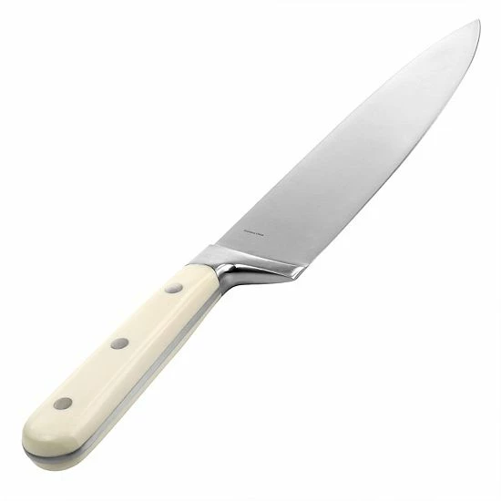 Martha Stewart Stainless Steel 8 Inch Chef Knife In Off-White 4 Martha Stewart Stainless Steel 8 Inch Chef Knife In Off-White - Image 2