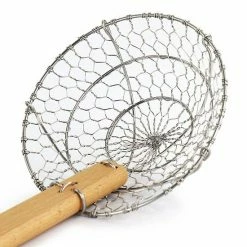 Martha Stewart Gibson Everyday Stainless Steel Spider Strainer Kitchen Utensil With Wooden Handle -Martha Stewart Shop unnamed file 143