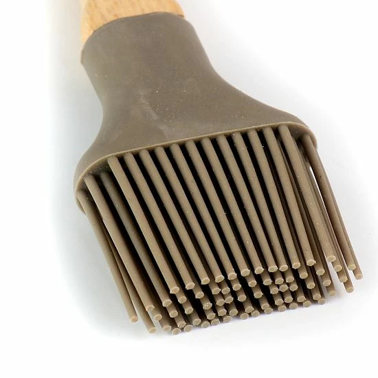Martha Stewart Silicone Basting Brush In Warm Gray 4 Martha Stewart Silicone Basting Brush In Warm Gray - Image 2