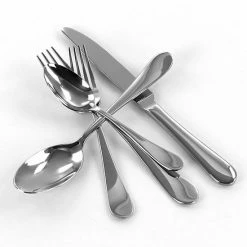 Martha Stewart Sutton 20 Piece Stainless Steel Flatware Set -Martha Stewart Shop unnamed file 167
