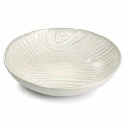 Martha Stewart Wood Pattern 12 Piece Stoneware Dinnerware Set In Off-White -Martha Stewart Shop unnamed file 182