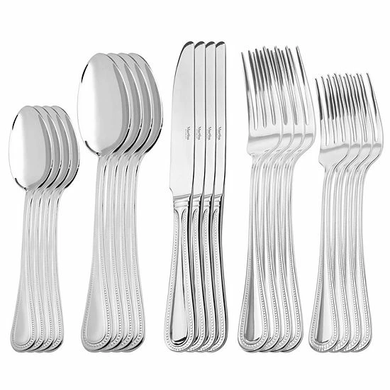 Martha Stewart Charles 20 Piece Stainless Steel Flatware Set 4 Martha Stewart Charles 20 Piece Stainless Steel Flatware Set - Image 2