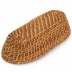 Martha Stewart Gibson Everyday Rattan Woven 12.5in X 6in Oval Bread Basket In Brown -Martha Stewart Shop unnamed file 28