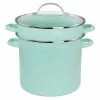Martha Stewart 8 Quart Dual Stock Pot And Steamer Set In Aqua -Martha Stewart Shop unnamed file 300
