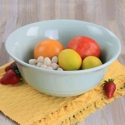 Martha Stewart Gibson Everyday Everyday 10 Inch Stoneware Serving Bowl In Mint -Martha Stewart Shop unnamed file 314