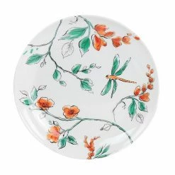 Martha Stewart Gibson Everyday 12 Piece Dragonfly Melamine Dinnerware Set In White -Martha Stewart Shop unnamed file 339