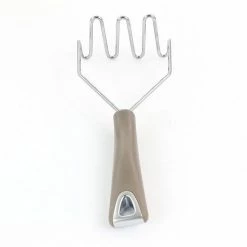 Martha Stewart Gibson Everyday Stainless Steel Masher In Dark Taupe -Martha Stewart Shop unnamed file 359