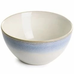 Martha Stewart Gibson Everyday 12 Piece Reactive Glaze Rimmed Stoneware Dinnerware Set In Blue -Martha Stewart Shop unnamed file 390