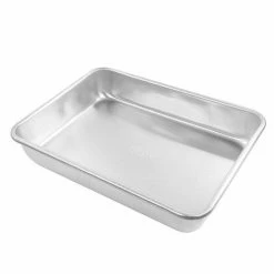 Martha Stewart Gibson Everyday 12 Inch X 8.75 Inch Aluminum Roaster Pan