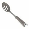 Martha Stewart Nylon Slotted Spoon In Taupe