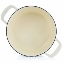 Martha Stewart Gibson Everyday Enameled Cast Iron 7 Quart Dutch Oven With Lid In Cream -Martha Stewart Shop unnamed file 408
