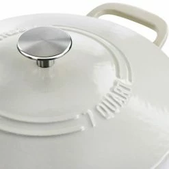 Martha Stewart Gibson Everyday Enameled Cast Iron 7 Quart Dutch Oven With Lid In Cream -Martha Stewart Shop unnamed file 410