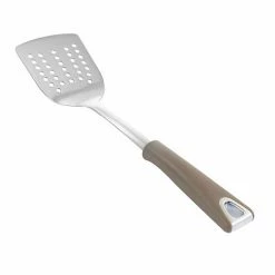 Martha Stewart Stainless Steel Slotted Turner In Gray
