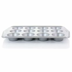 Martha Stewart 12 Cup Nonstick Carbon Steel Muffin Pan In Gray -Martha Stewart Shop unnamed file 447