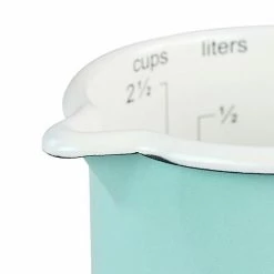 Martha Stewart 2.5 Cup Enamel On Steel Measuring Cup In Turquoise -Martha Stewart Shop unnamed file 479