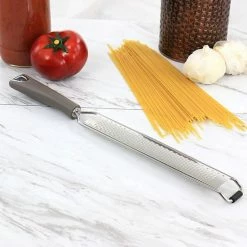 Martha Stewart Gibson Everyday Stainless Steel Long Grater In Warm Gray -Martha Stewart Shop unnamed file 504