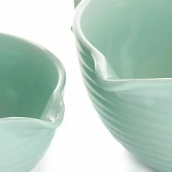 Martha Stewart Gibson Everyday 3 Piece Vintage Stoneware Prep Batter Bowl Set In Mint -Martha Stewart Shop unnamed file 529