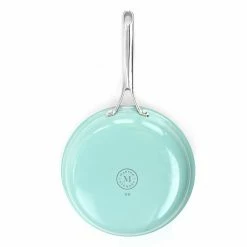 Martha Stewart Lockton 10 Inch Aluminum Frying Pan In Turquoise -Martha Stewart Shop unnamed file 552
