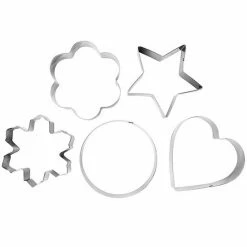 Martha Stewart 5 Piece Stainless Steel Cookie Cutter Set In Assorted Shapes -Martha Stewart Shop unnamed file 572