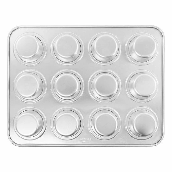Martha Stewart Aluminum 12-Cup Muffin Pan 4 Martha Stewart Aluminum 12-Cup Muffin Pan - Image 2