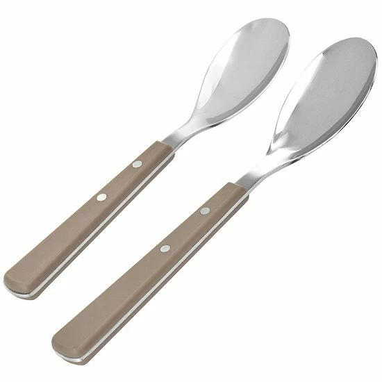 Martha Stewart Gibson Everyday Garden Cottage 16 Piece Stainless Steel Flatware Set In Taupe 5 Martha Stewart Gibson Everyday Garden Cottage 16 Piece Stainless Steel Flatware Set In Taupe - Image 3