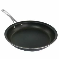 Martha Stewart Lockton 12 Inch Aluminum Frying Pan In Black