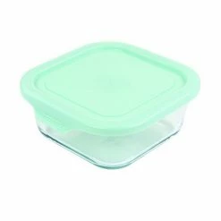 Martha Stewart 27oz Glass Container With Lid