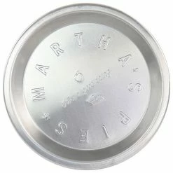 Martha Stewart 9 Inch Round Embossed Aluminum Pie Pan In Silver -Martha Stewart Shop unnamed file 712