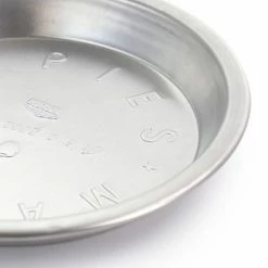 Martha Stewart 9 Inch Round Embossed Aluminum Pie Pan In Silver -Martha Stewart Shop unnamed file 713