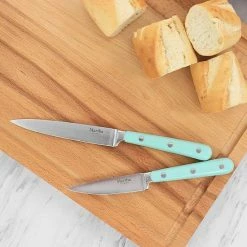 Martha Stewart Stainless Steel 2 Piece Cutlery Set In Turquoise -Martha Stewart Shop unnamed file 854