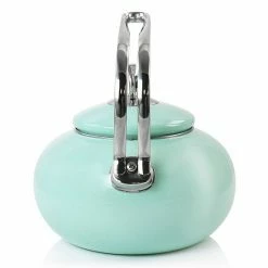 Martha Stewart Enamel On Steel 1.5 Quart Stovetop Tea Kettle In Mint -Martha Stewart Shop unnamed file 858