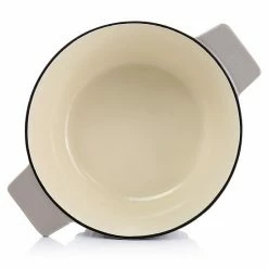 Martha Stewart Enameled Cast Iron 3 Quart Embossed Stripe Dutch Oven With Lid In Warm Grey -Martha Stewart Shop unnamed file 889