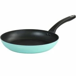 Martha Stewart Everyday 11in Nonstick Aluminum Frying Pan In Turquoise