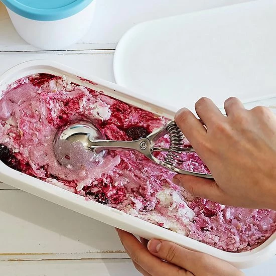 Martha Stewart Everyday 2.5in Stainless Steel Kitchen Ice Cream Scoop 7 Martha Stewart Everyday 2.5in Stainless Steel Kitchen Ice Cream Scoop - Image 5