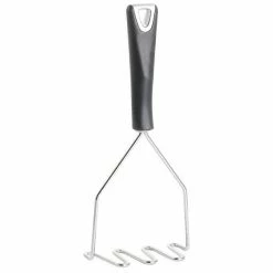 Martha Stewart Everyday Stainless Steel Masher Utensil In Grey