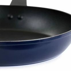 Martha Stewart Everyday 9.5 Inch Aluminum Nonstick Frying Pan In Navy 11 Martha Stewart Everyday 9.5 Inch Aluminum Nonstick Frying Pan In Navy -Martha Stewart Shop unnamed file 972