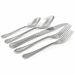 Martha Stewart Laurentide Vintage 20 Piece Stainless Steel Flatware Set -Martha Stewart Shop unnamed file 995